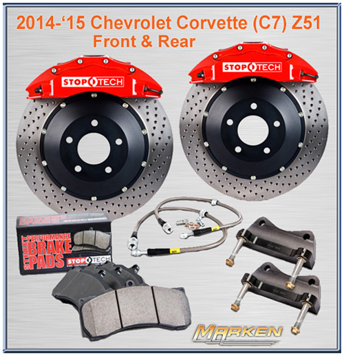 Stop Tech Performance Brakes for 2014‘15 Chevrolet Corvette (C7) Z51
